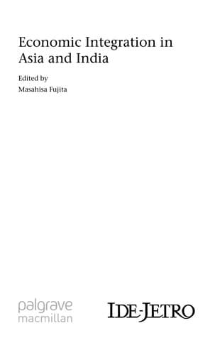 Cover image for Economic integration in Asia and India