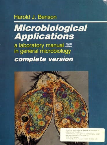 Cover image for Microbiological applications