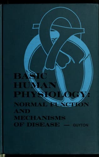 Cover image for Basic human physiology