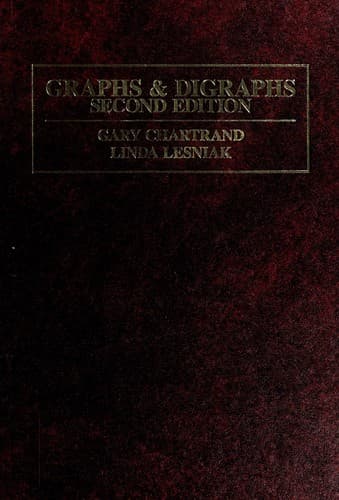 Cover image for Graphs & digraphs.