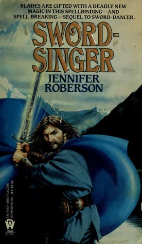 Cover image for Sword-singer (Tiger and Del #2)