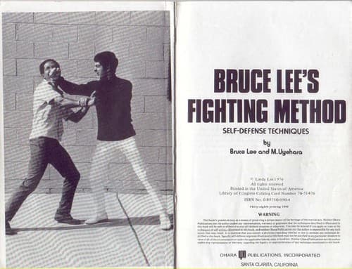 Cover image for Bruce Lee's fighting method