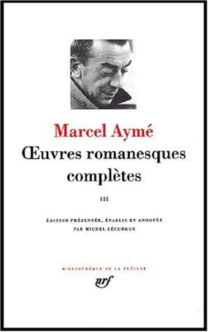 Cover image for Œuvres romanesques complètes
