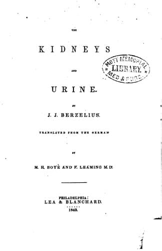 The kidneys and urine