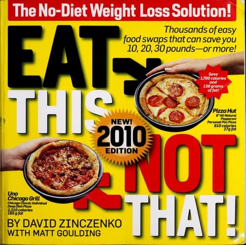 Cover image for Eat this, not that! 2010