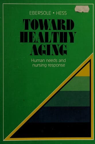 Cover image for Toward healthy aging