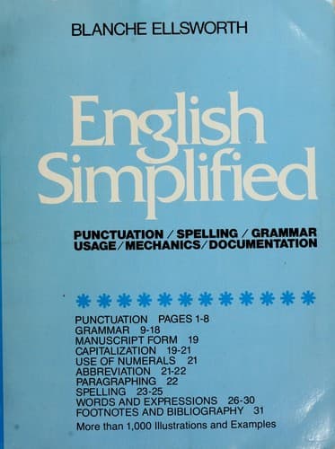 Cover image for English simplified