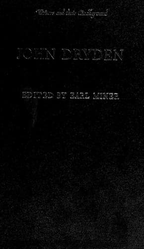Cover image for John Dryden