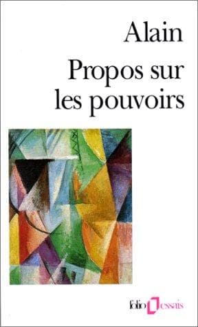 Cover image for Propos sur les pouvoirs