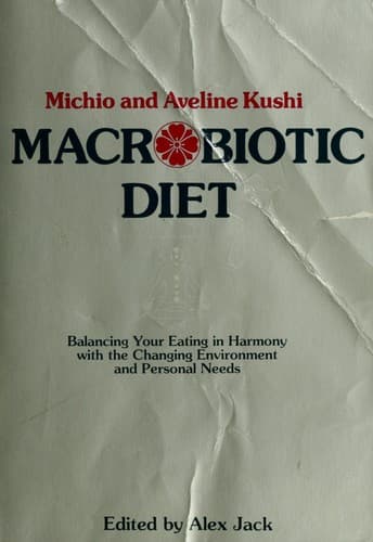 Cover image for Macrobiotic diet