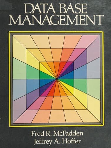 Cover image for Data base management