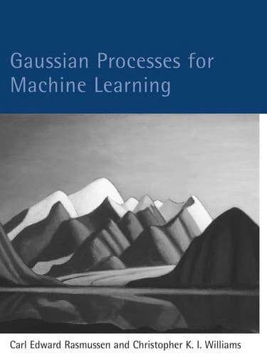 Cover image for Gaussian processes for machine learning