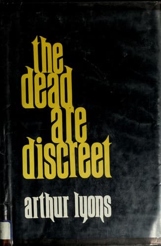 Cover image for The dead are discreet