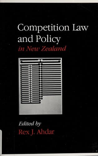 Competition law and policy in New Zealand