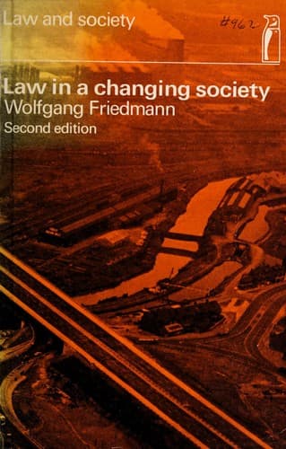 Cover image for Law in a changing society