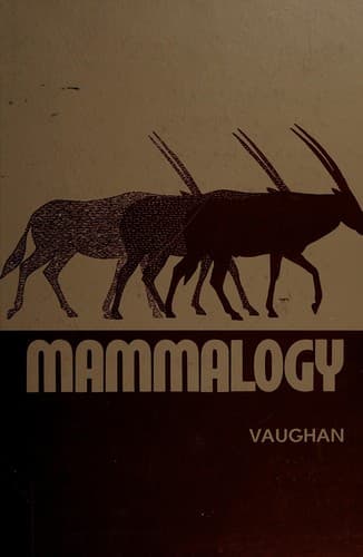 Cover image for Mammalogy