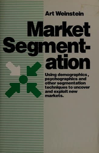 Cover image for Market segmentation