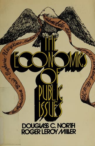 Cover image for The economics of public issues