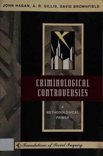 Cover image for Criminological controversies