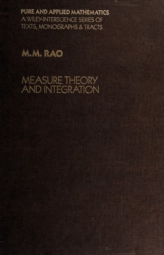Cover image for Measure theory and integration