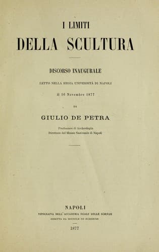 I limiti della scultura