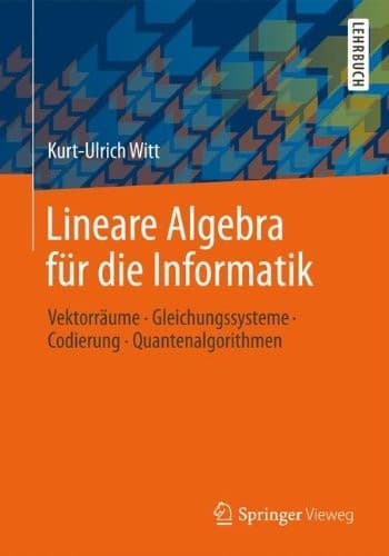 Cover image for Lineare Algebra für die Informatik