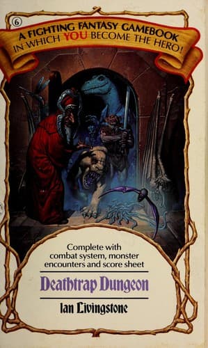 Cover image for Deathtrap Dungeon