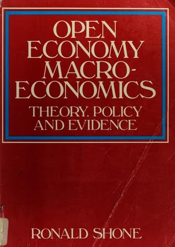Cover image for Open Economy Macroeconomics