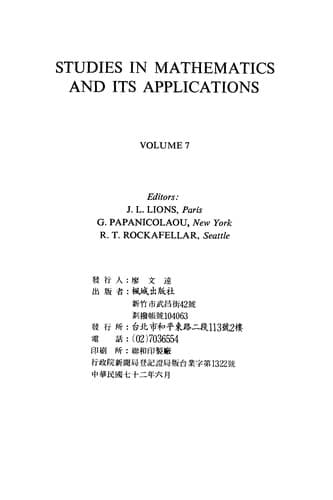 Cover image for Mathematical methods of game and economic theory