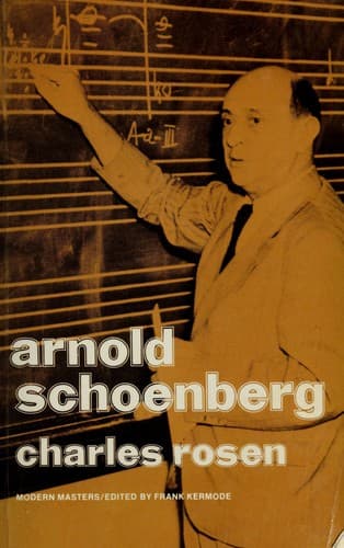 Cover image for Arnold Schoenberg