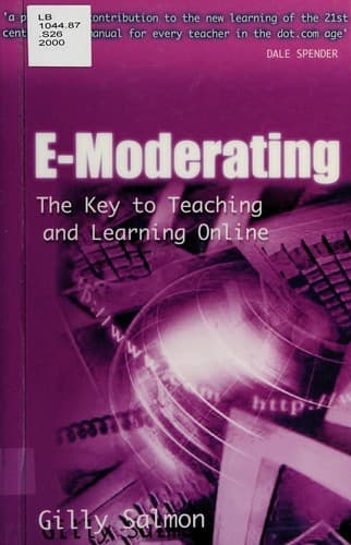 Cover image for E-moderating
