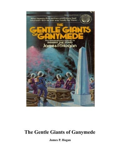 Cover image for Gentle Giants of Ganymede