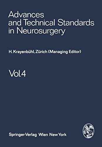 Cover image for Advances and Technical Standards in Neurosurgery