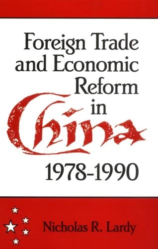 Cover image for Foreign Trade and Economic Reform in China