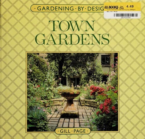 Cover image for Town Gardens (Gardening by Design)