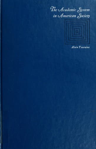 Cover image for The academic system in American society.