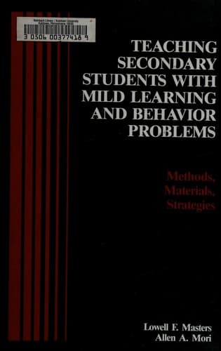 Cover image for Teaching secondary students with mild learning and behavior problems