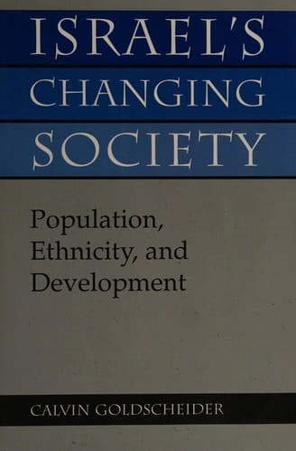 Cover image for Israel's changing society