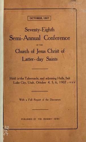 Conference Reports of the Church of Jesus Christ of Latter-Day Saints