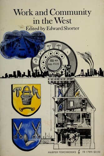 Cover image for Work and community in the West.
