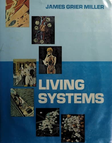 Cover image for Living systems