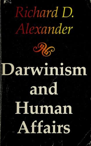 Cover image for Darwinism and Human Affairs
