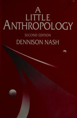 Cover image for A little anthropology