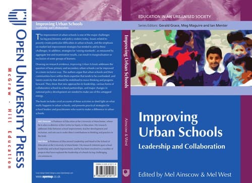 Cover image for Improving urban schools