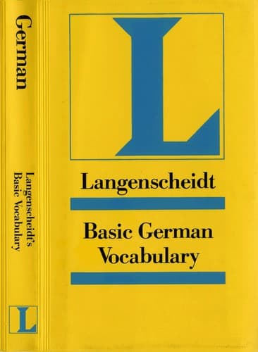 Cover image for Basic German vocabulary