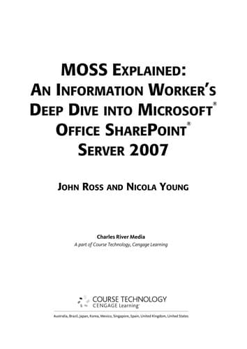 Cover image for MOSS explained