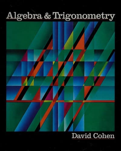 Cover image for Algebra and trigonometry