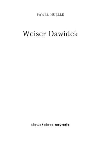 Cover image for Weiser Dawidek