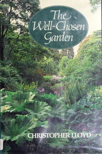 Cover image for The well-chosen garden