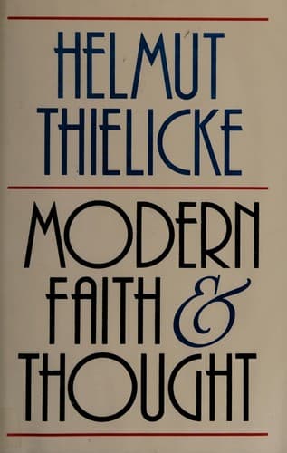 Cover image for Modern faith and thought
